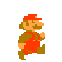 mario walking